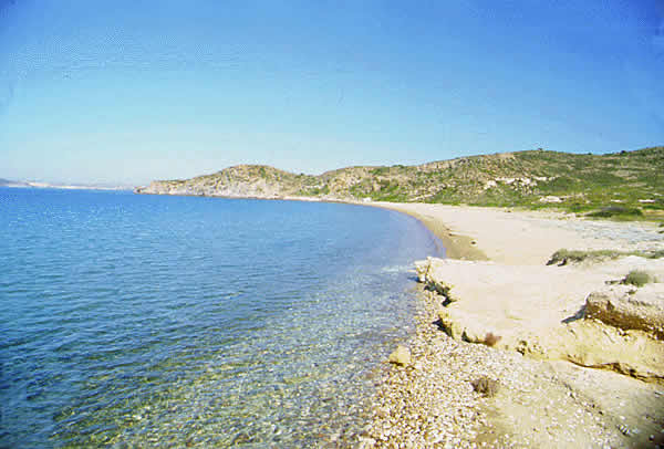 nice sandy pebbly beach
