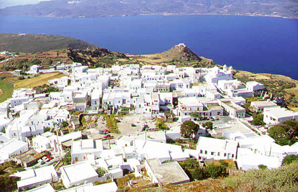 view of town