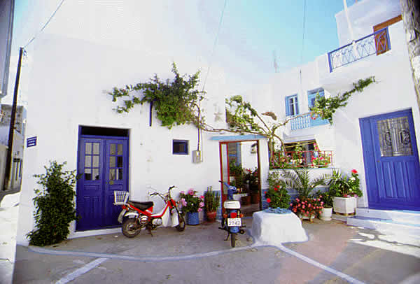 small square in town