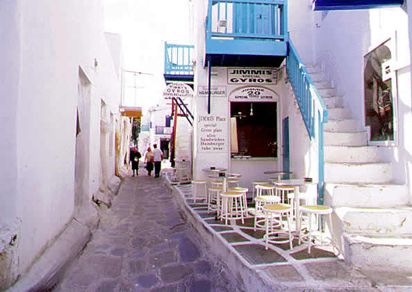 alley way of town