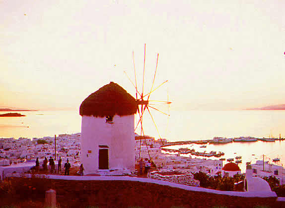mykonos windmill