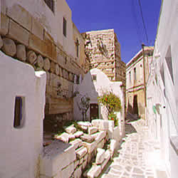 old and new construction material