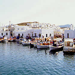 port on Paros