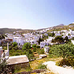 town on Paros