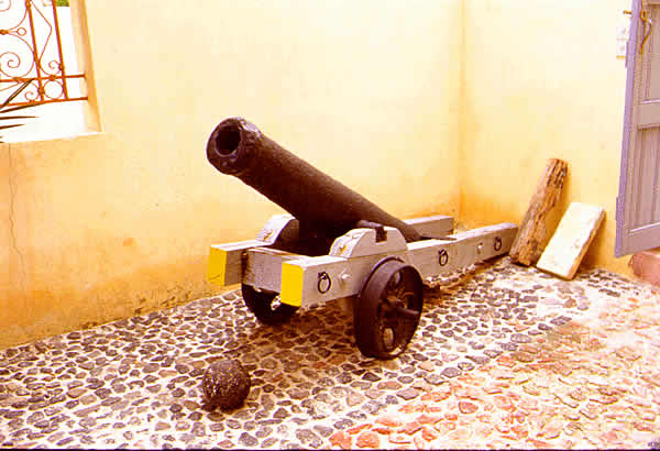 a cannon museum item