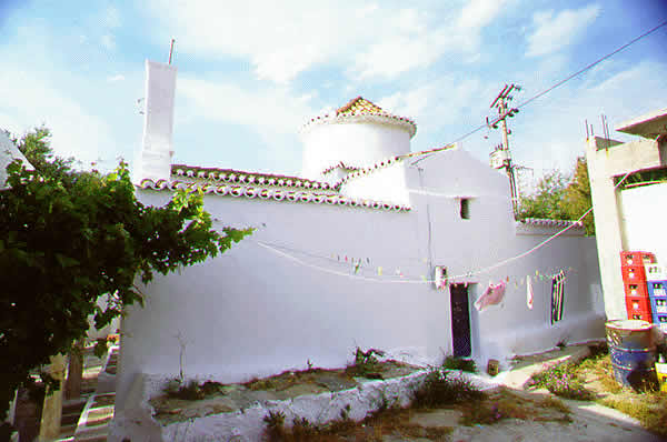 back of church