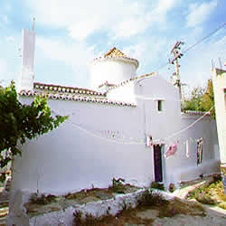 back of a church