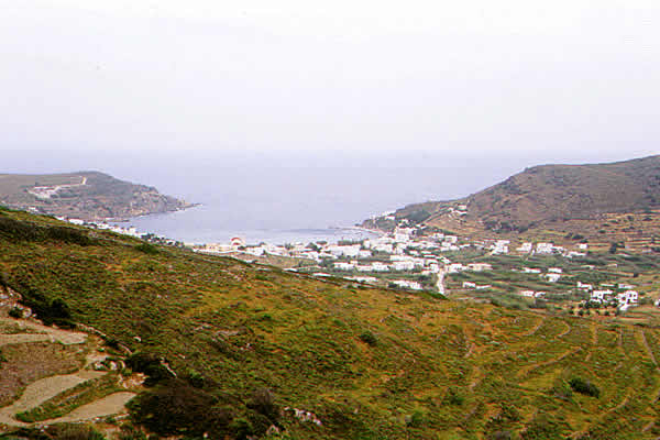 a veiw of Galissa beach from above