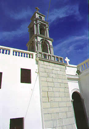 bell tower of village church