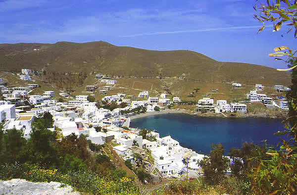 the port from the castle view