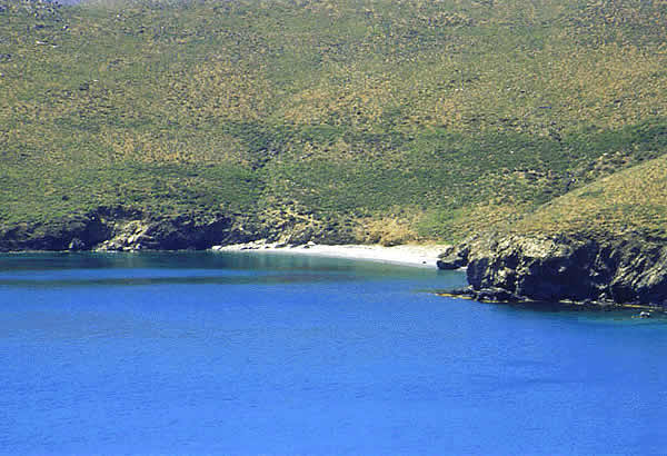 a small beach