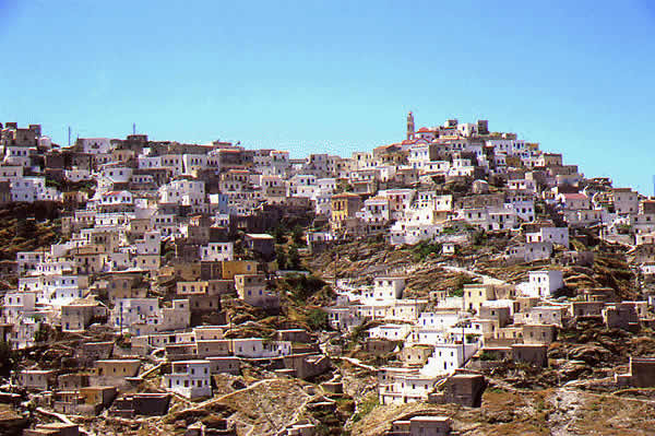 view of hilltop hora on slope