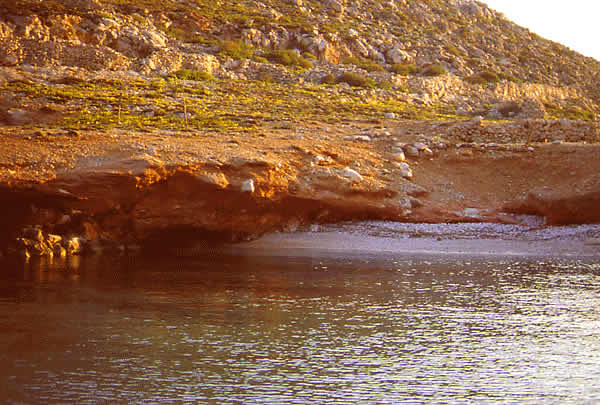 shore from sea