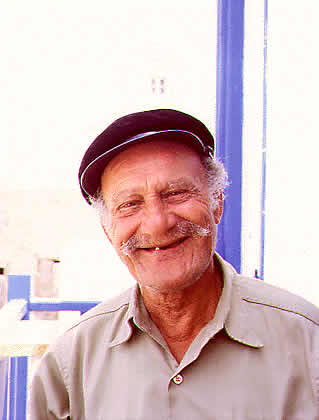 a smiling local man