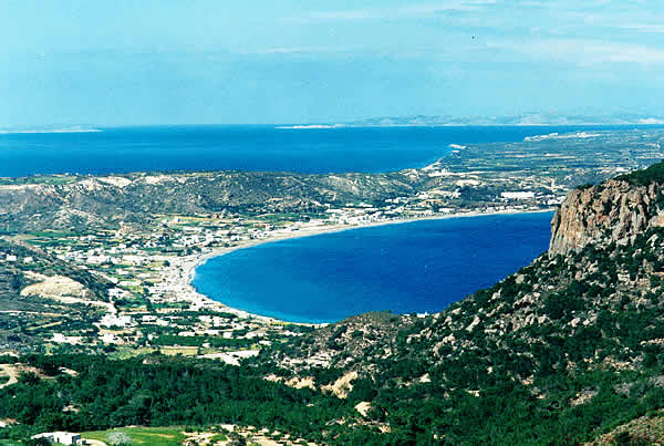 a large cove or small bay
