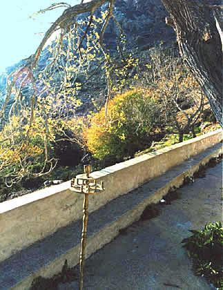 view from monastery