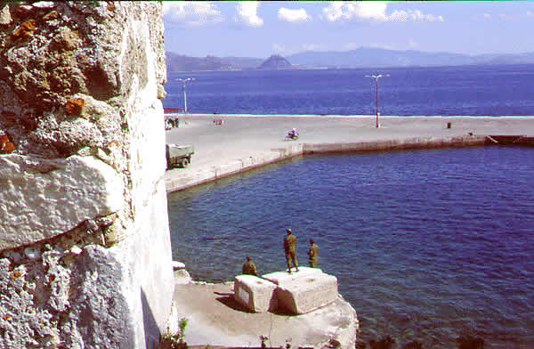 the quay for big ships