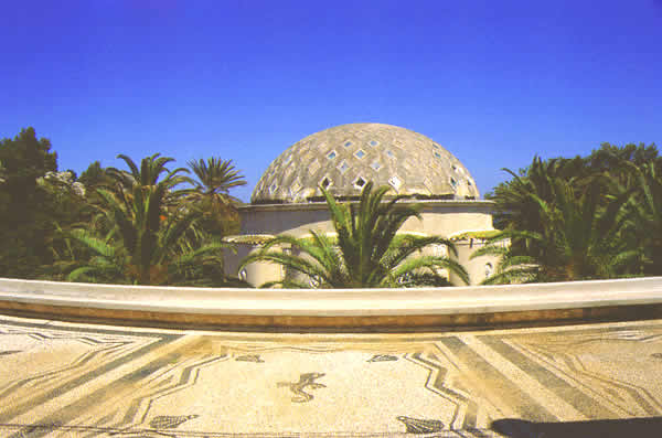 mosiac floor