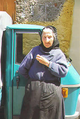 elederly lady