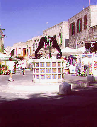 old town fountain