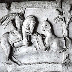 stone relief