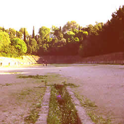 stadium ruins