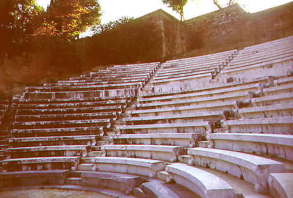 ancient theater seats