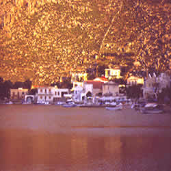 coast and town