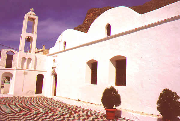 large church and grounds