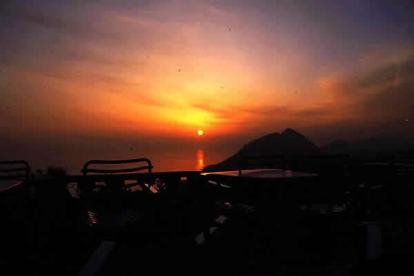 sunrise ocean view