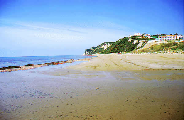 a nice sandy beach