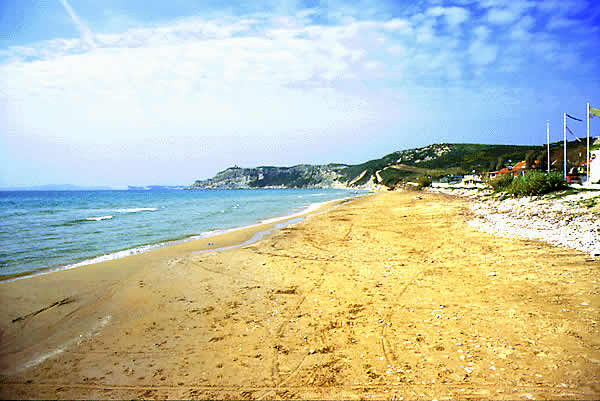 a nice sandy beach
