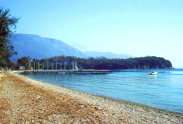 a nice sandy beach