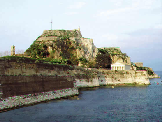 castle corfu town