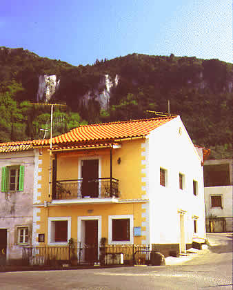 yellow house