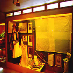 folk museumflags and constumes