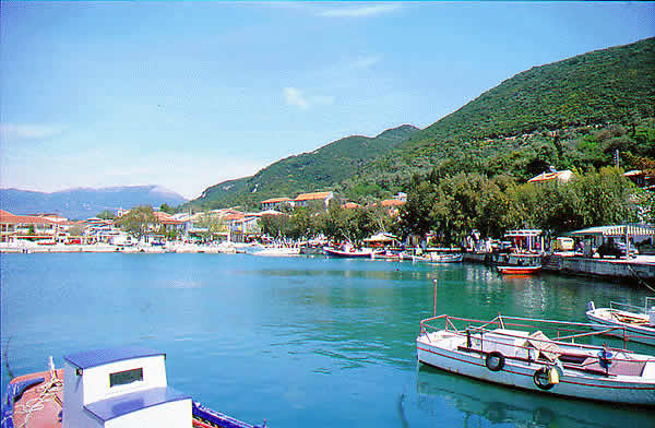 harbor with boats