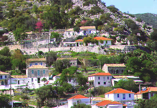 hill side town