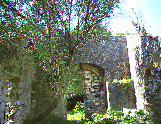 watch tower ruins