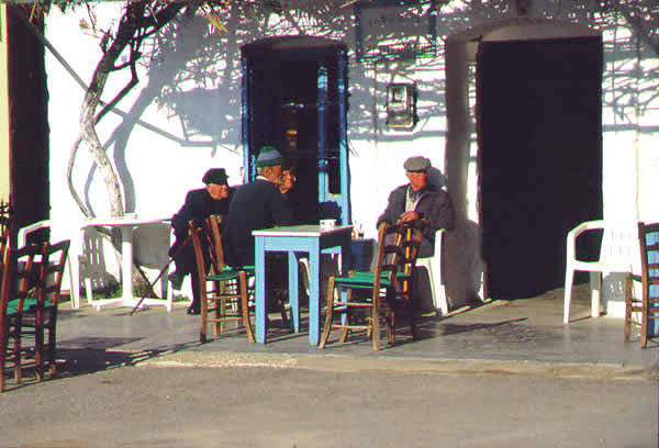 old men at a cafenion