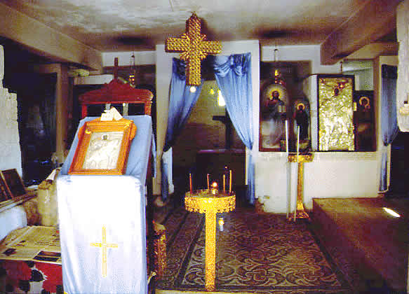 the church iconostassis