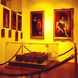 historic museum scene