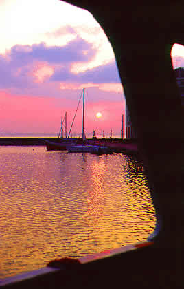 sky and sea sunset