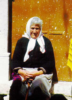 old village lady