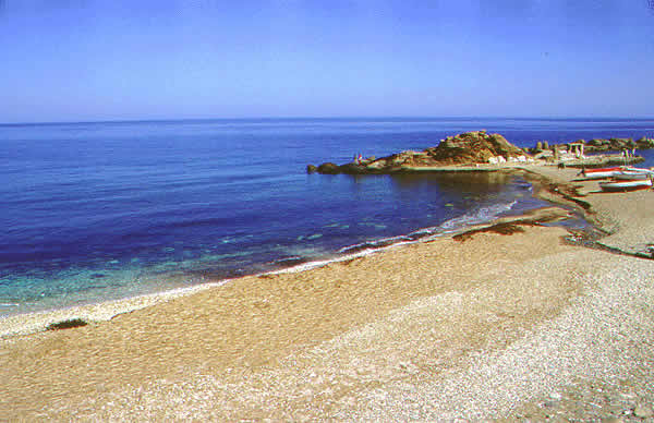 the beach