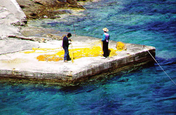 fishing off jetty