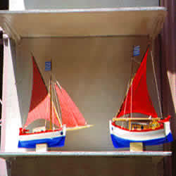 wooden toy ships