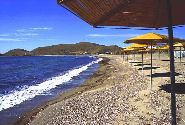 a nice sandy beach 