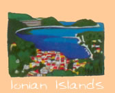 paxoi island is south of Corfu