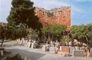 Frankish tower in Thebes